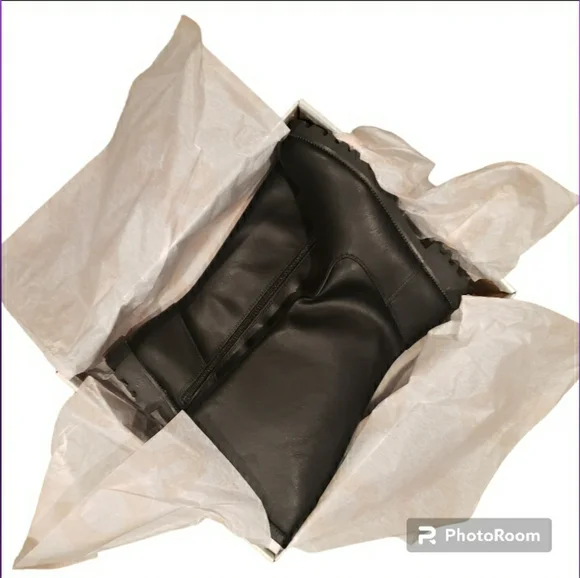 Black Boots Tall Trini Big Girls NIB🎯 Retail $50- - Picture 9 of 10